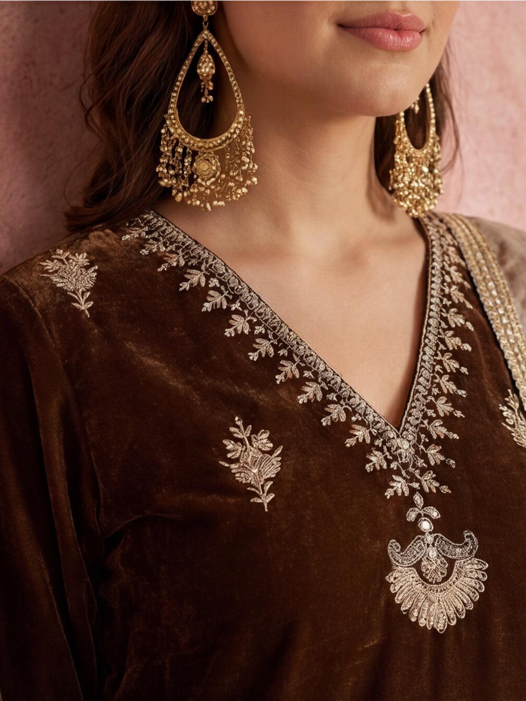 Kurta With Pant & Dupatta Ethnic Kurta Set For Women
