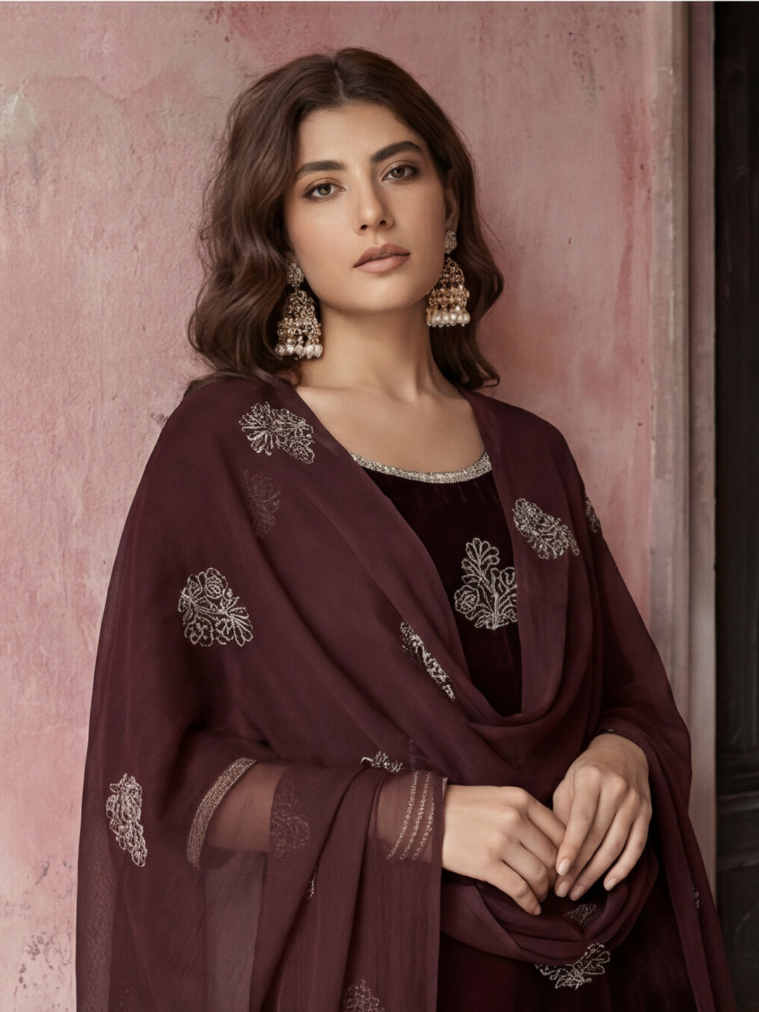 Kurta With Pant & Dupatta Ethnic Kurta Set For Women