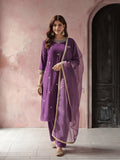 Kurta With Pant & Dupatta Ethnic Kurta Set For Women