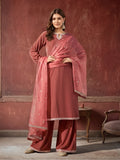 Kurta With Pant & Dupatta Ethnic Kurta Set For Women