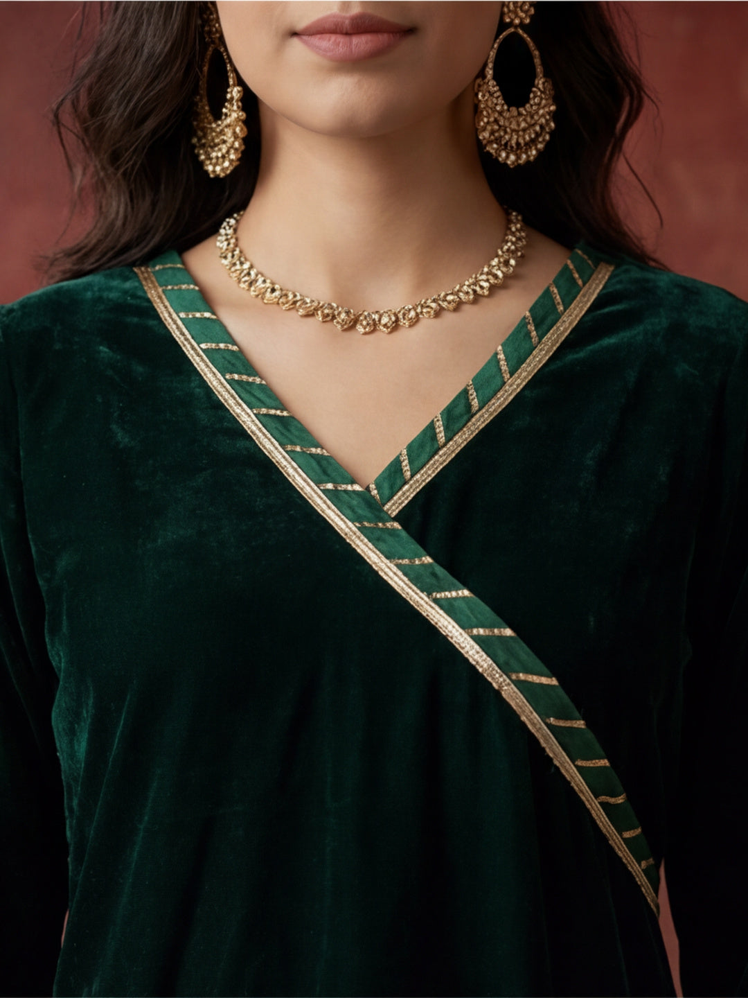 Kurta With Pant & Dupatta Ethnic Kurta Set For Women