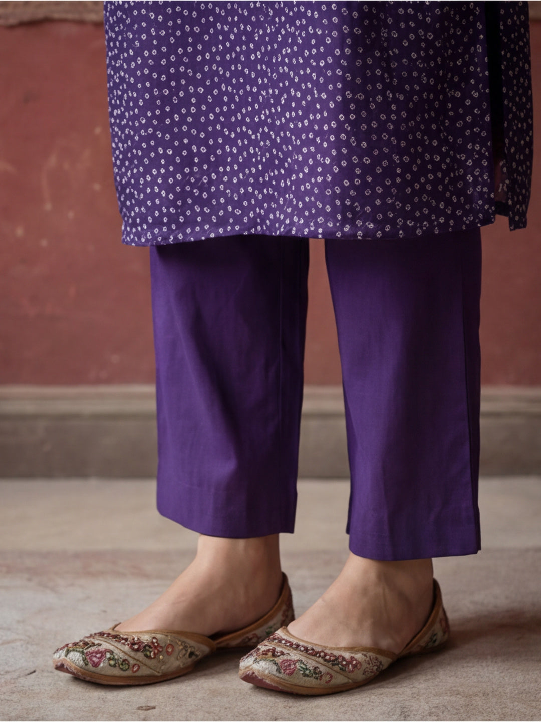 Kurta With Pant & Dupatta Ethnic Kurta Set For Women