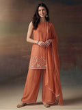 Kurta With Pant & Dupatta Ethnic Kurta Set For Women