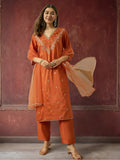 Kurta With Pant & Dupatta Ethnic Kurta Set For Women