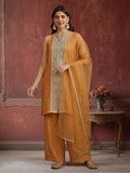 Kurta With Pant & Dupatta Ethnic Kurta Set For Women