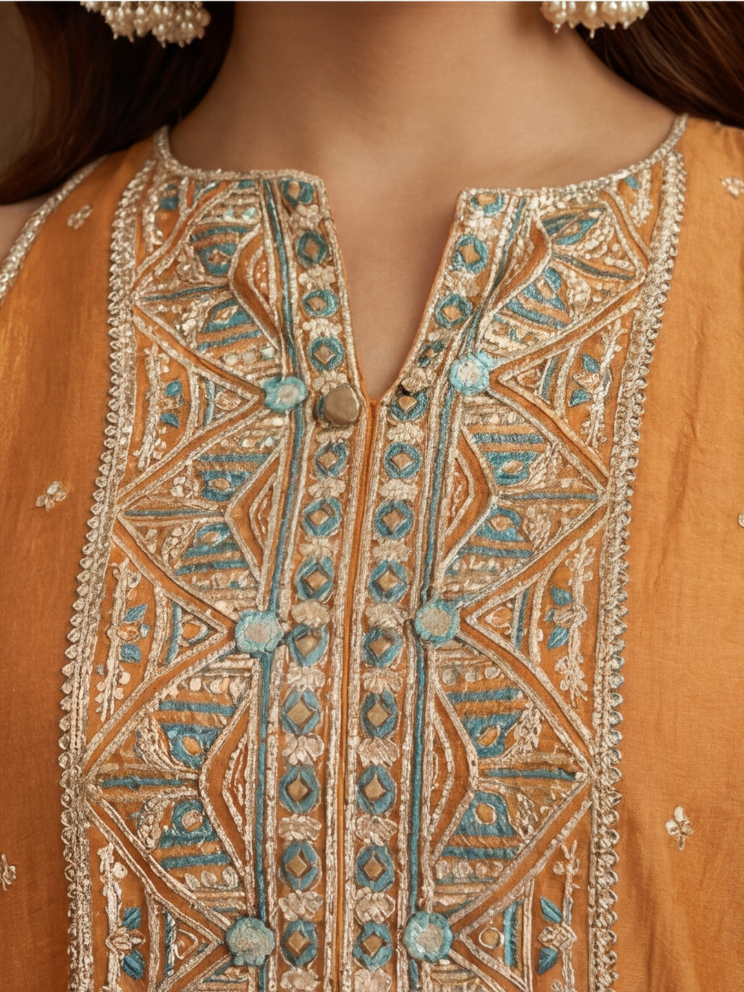 Kurta With Pant & Dupatta Ethnic Kurta Set For Women