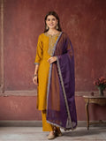Kurta With Pant & Dupatta Ethnic Kurta Set For Women