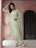 Kurta With Pant And Dupatta Set For Women