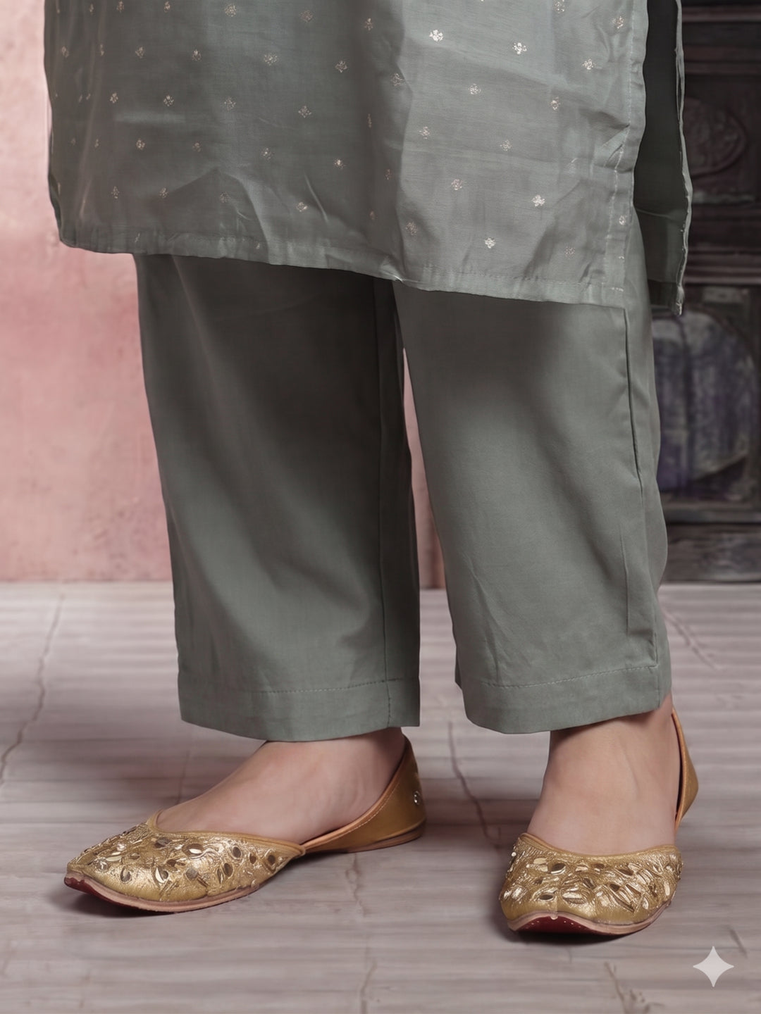 Kurta With Pant And Dupatta Set For Women
