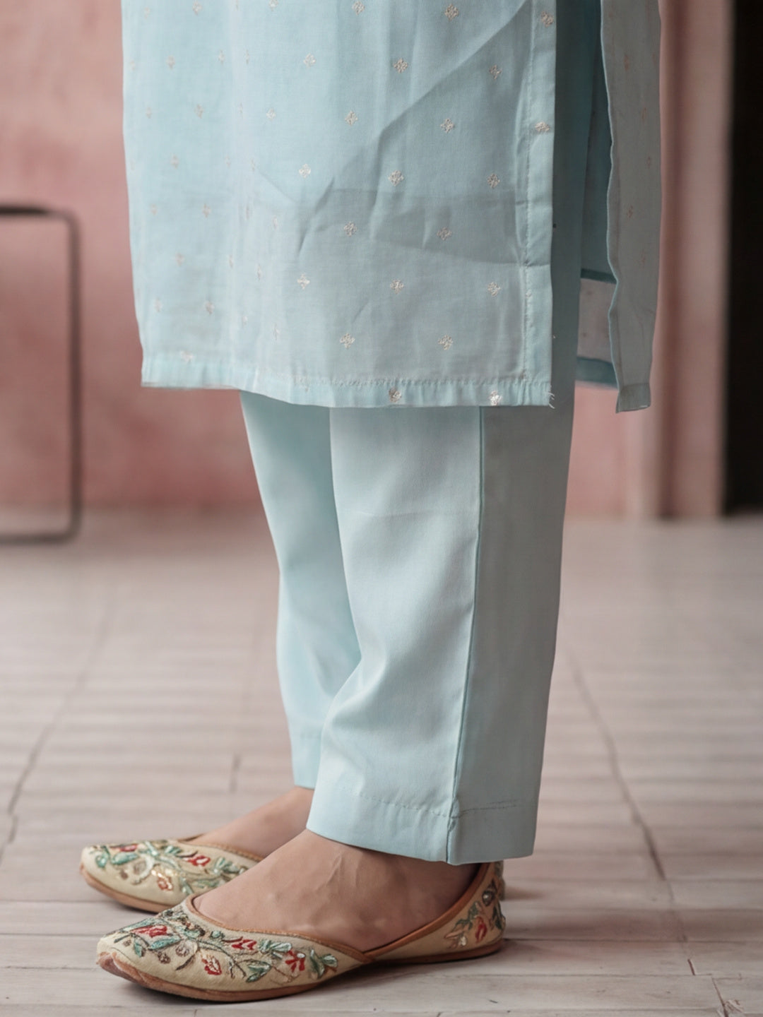 Kurta With Pant And Dupatta Set For Women