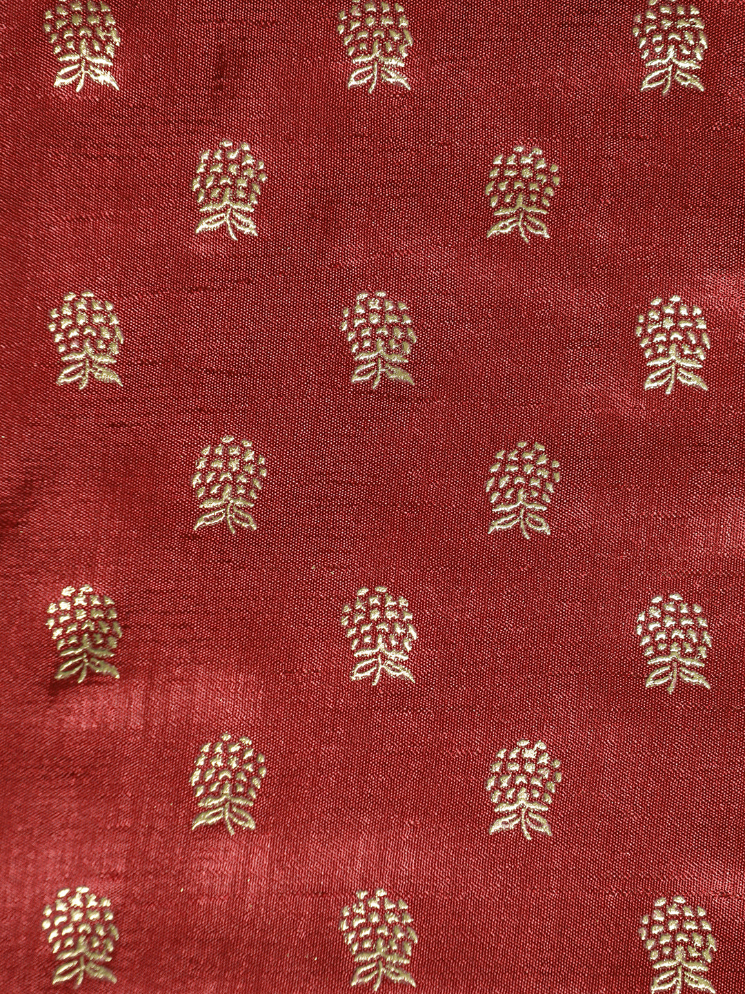 Woven Zari Red Banarasi Saree