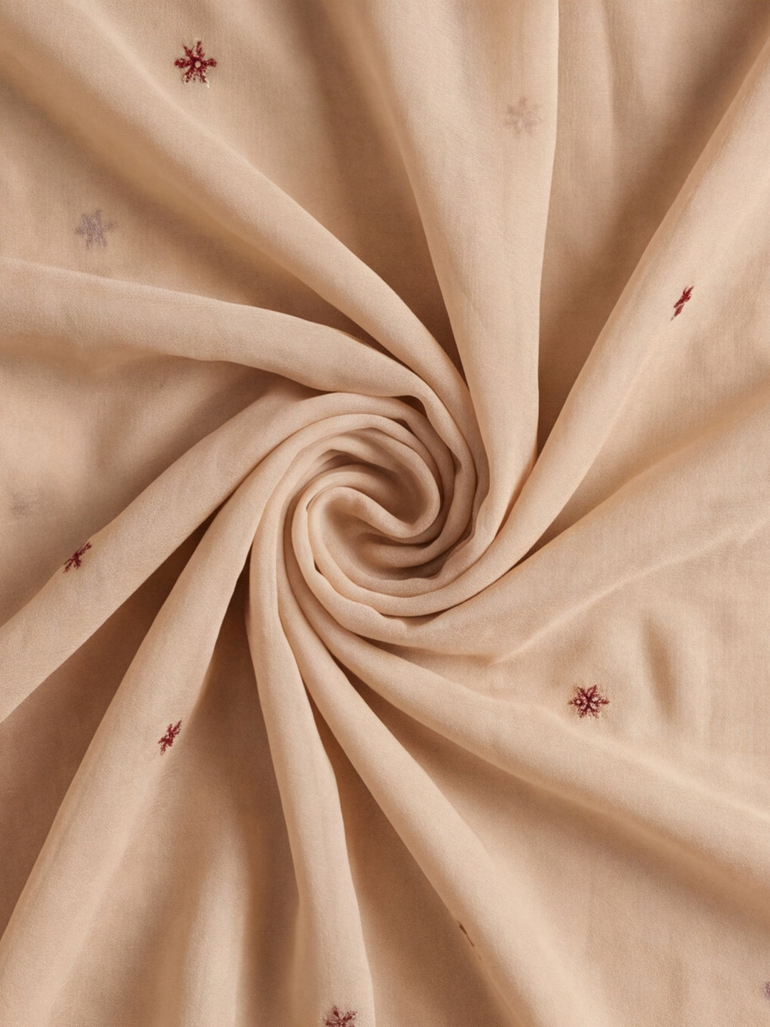 Silk Embroidery Sequence Work Saree With Multi Arco Border With Unstitched Blouse Piece