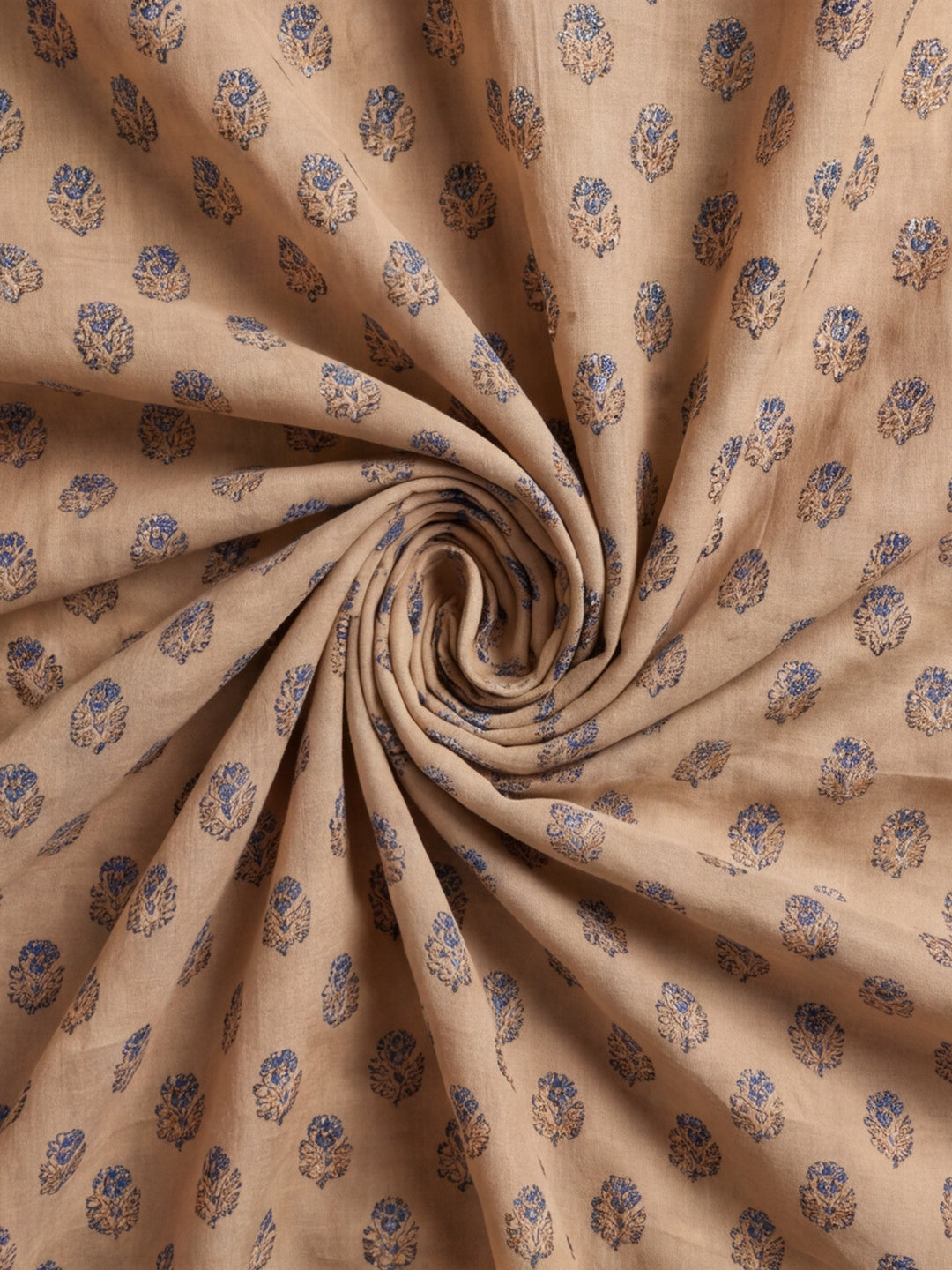 Women Lightweight Printed Beautiful Mirror Work Border Saree With Unstitched Blouse Piece