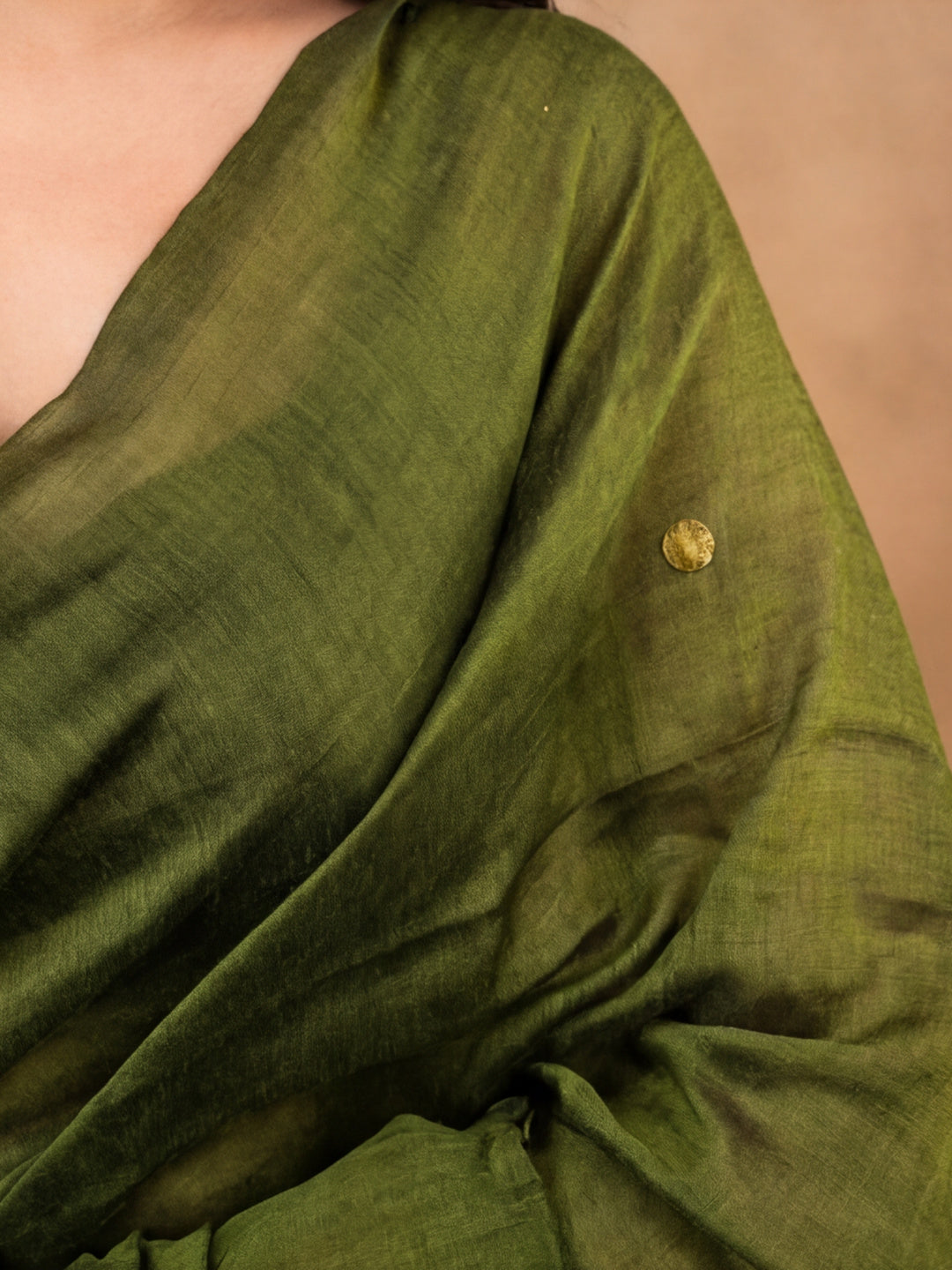 Solid Pure Cotton Saree with Unstiched Blouse
