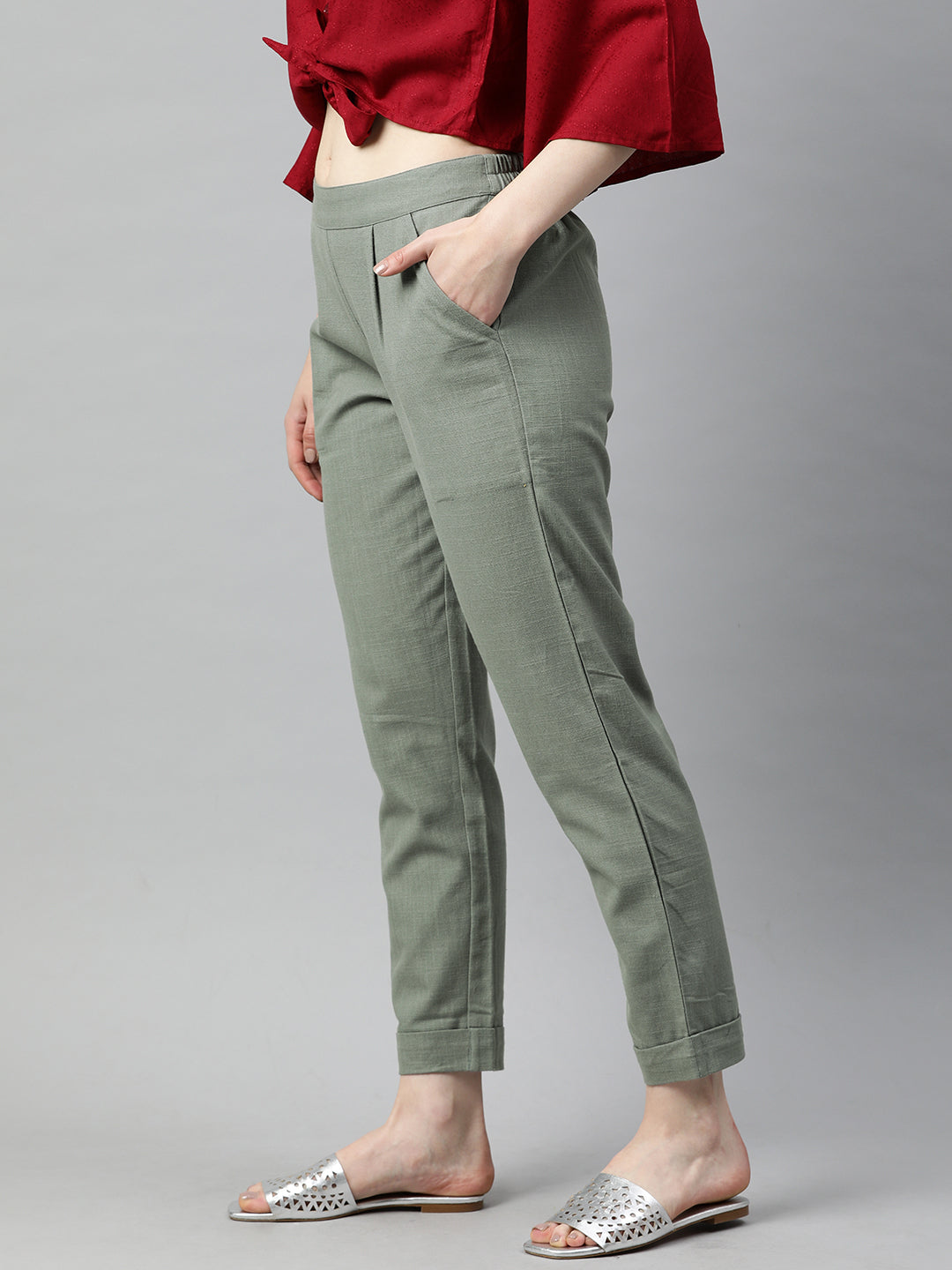 Buy Cotton pants for women