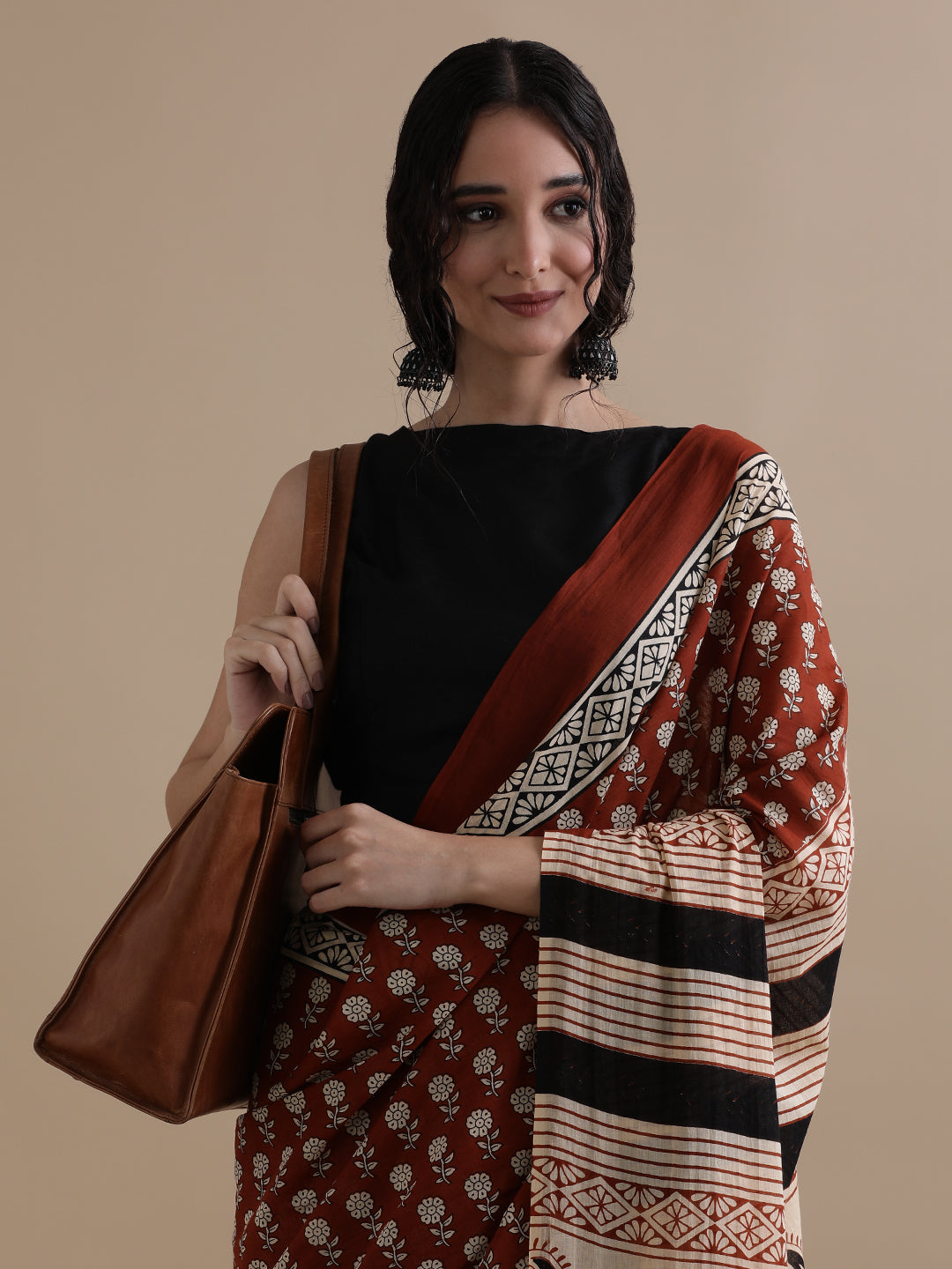 Mulmul Cotton Printed Saree