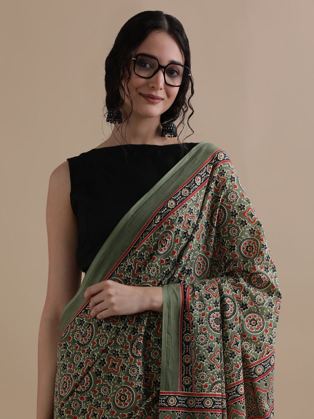 Mulmul Cotton Printed Saree