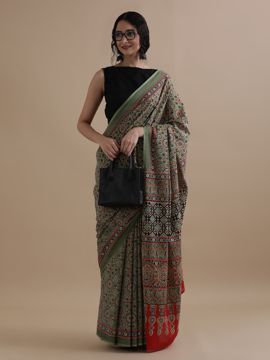 Mulmul Cotton Printed Saree