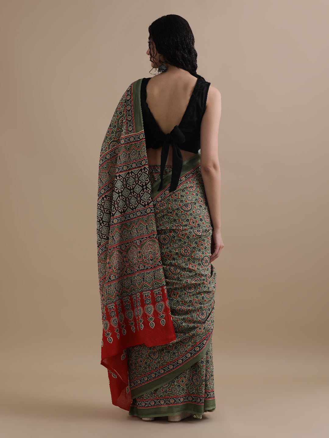 Mulmul Cotton Printed Saree