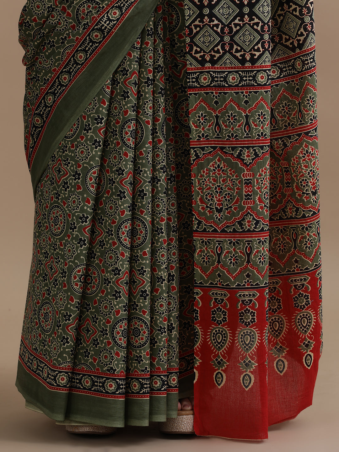 Mulmul Cotton Printed Saree