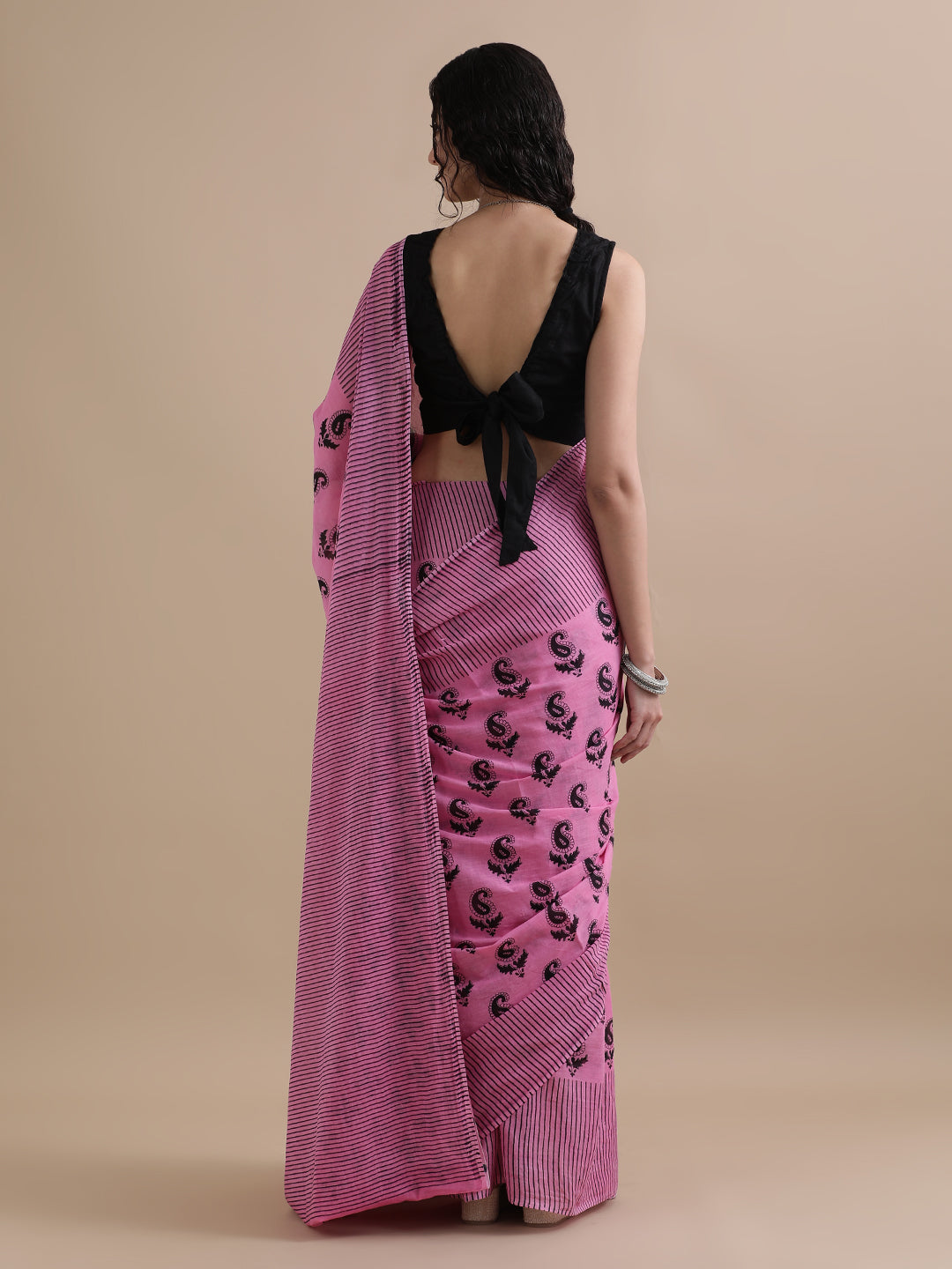 Mulmul Cotton Printed Saree