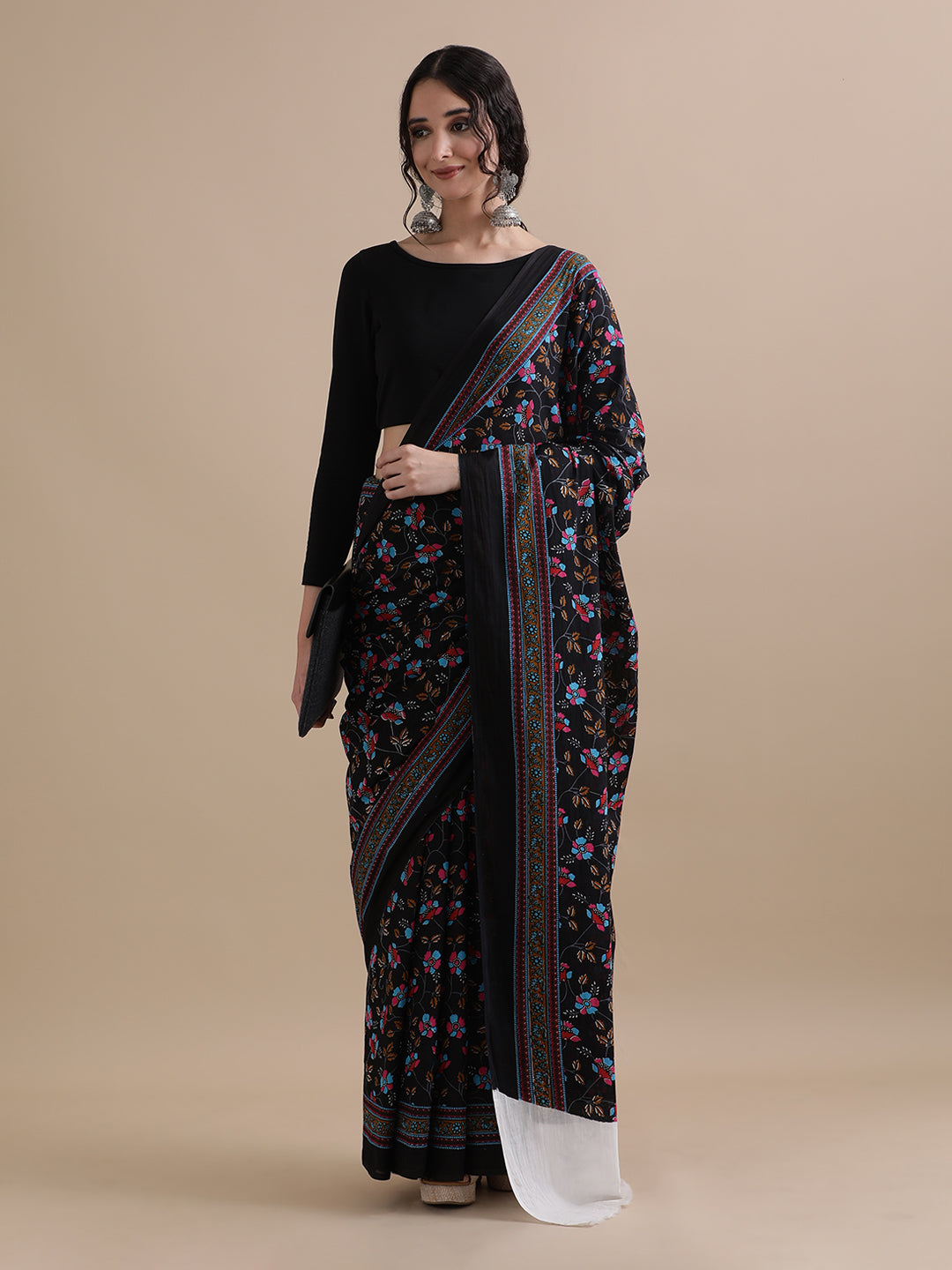 Mulmul Cotton Printed Saree