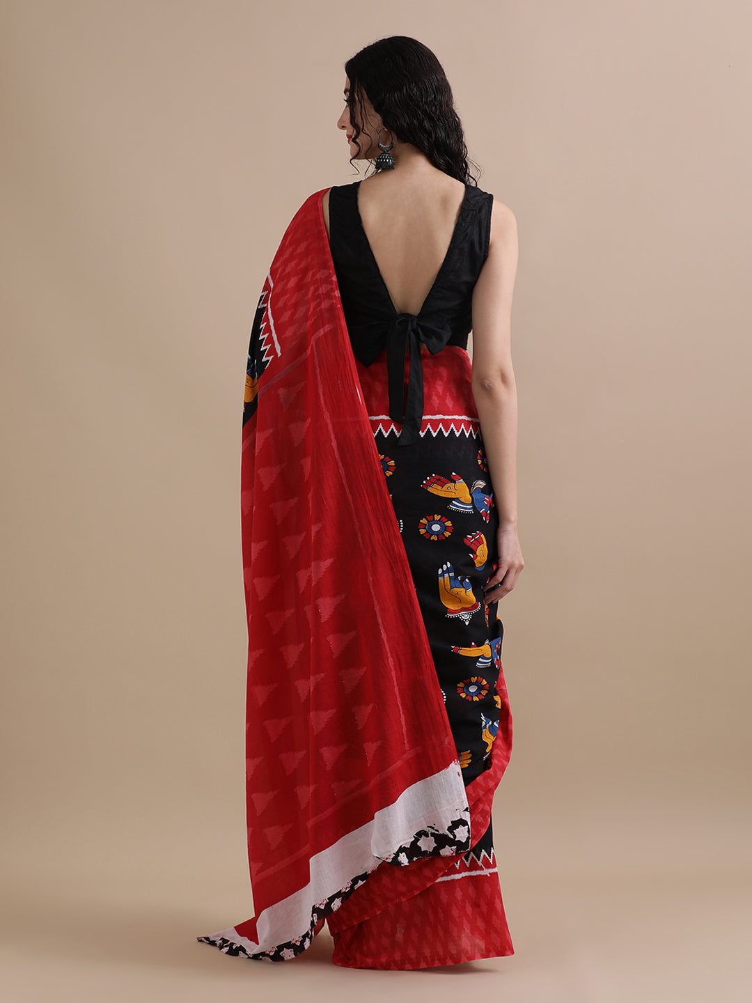 Mulmul Cotton Printed Saree