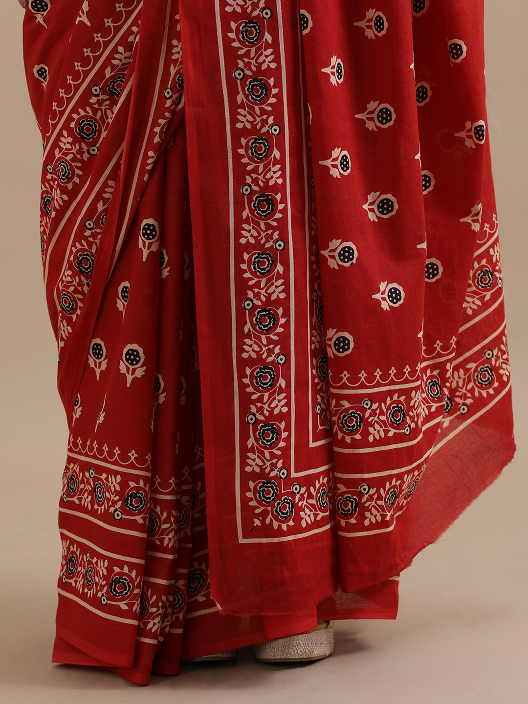 Mulmul Cotton Printed Saree