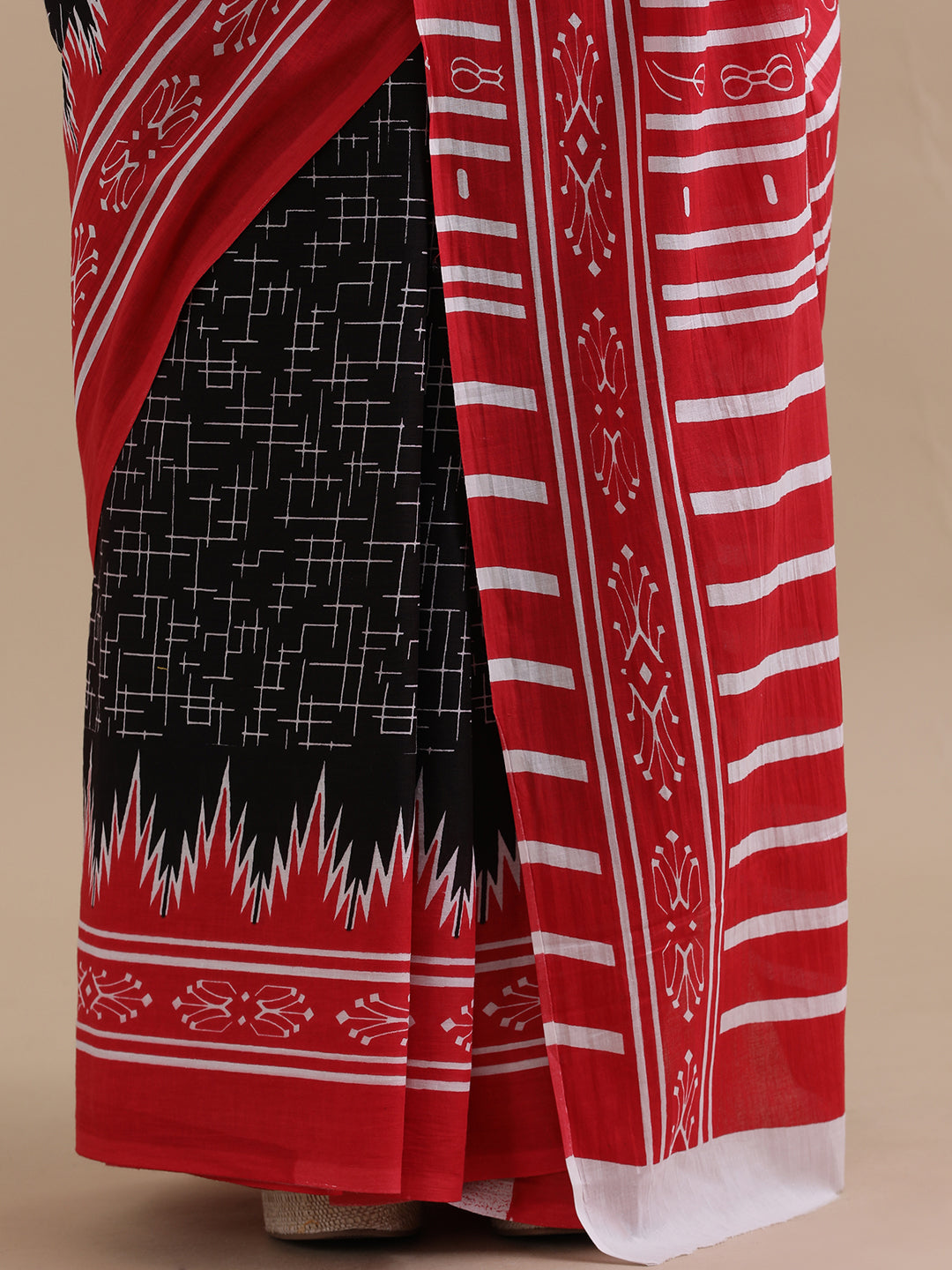 Mulmul Cotton Printed Saree