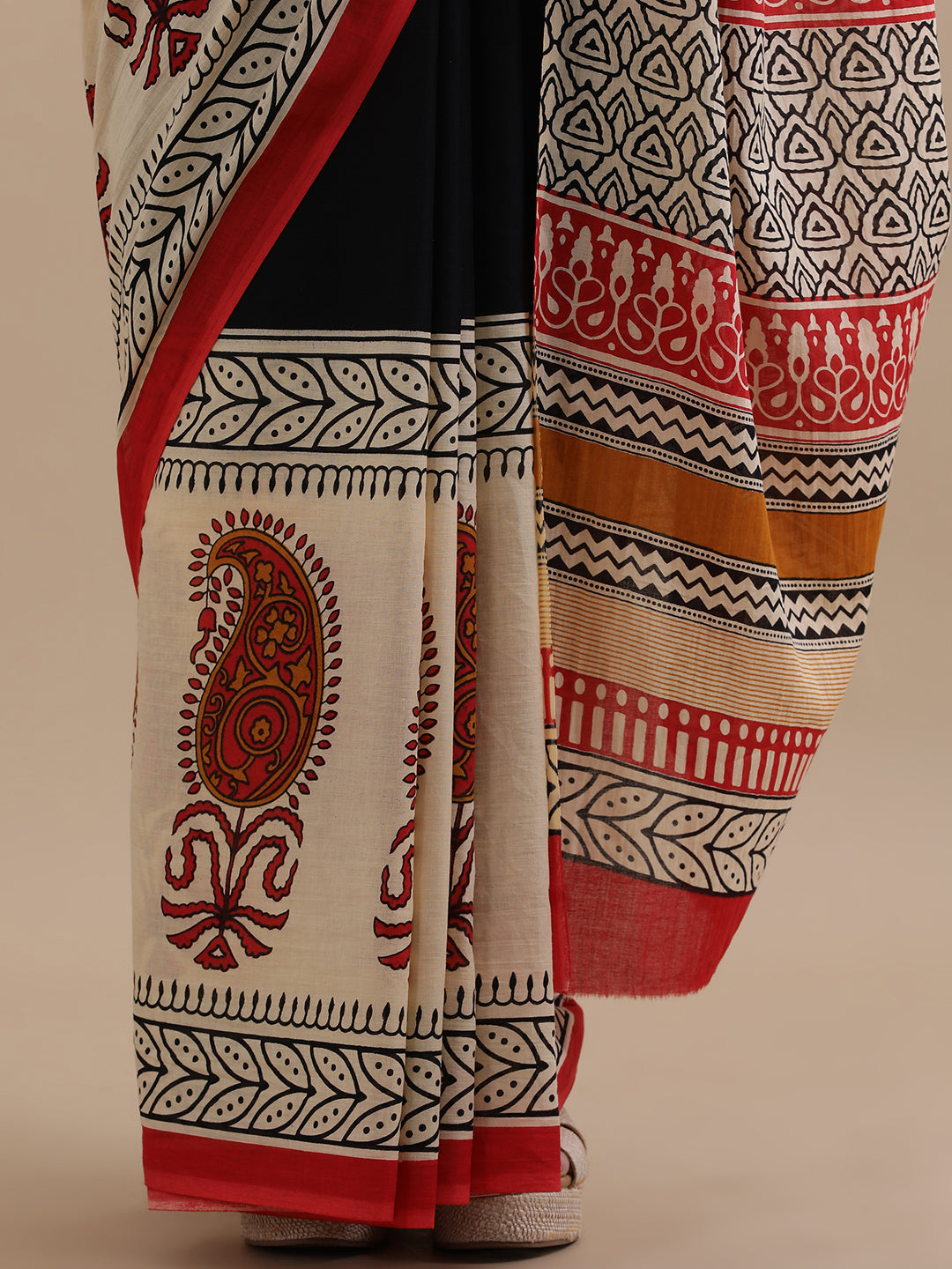 Mulmul Cotton Printed Saree