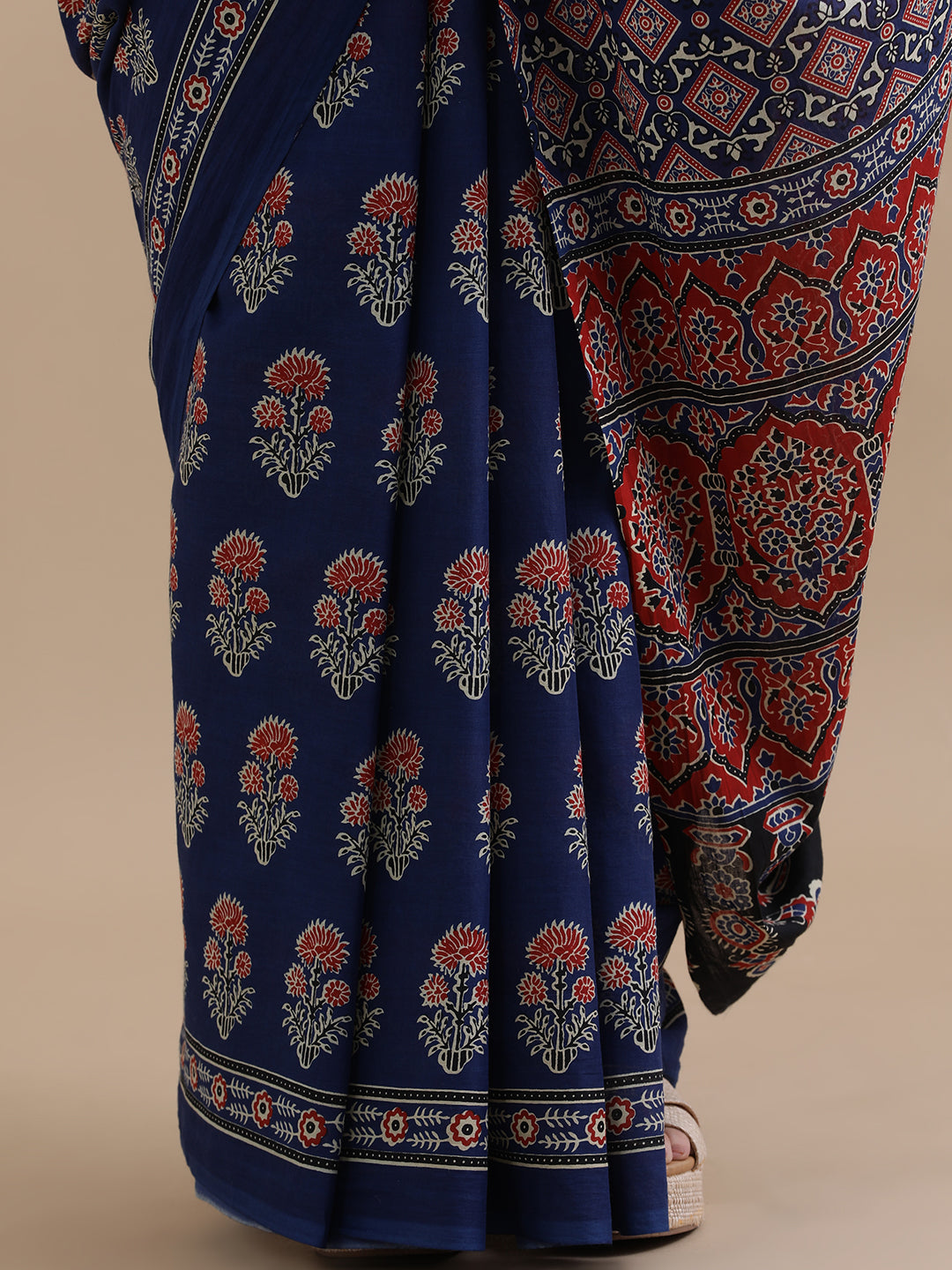 Mulmul Cotton Printed Saree