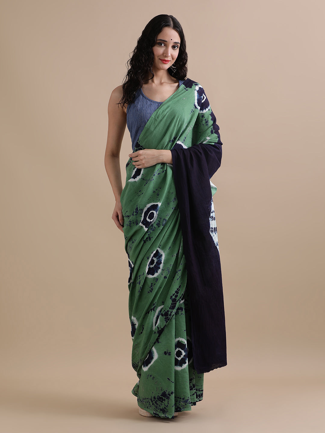 Mulmul Cotton Printed Saree