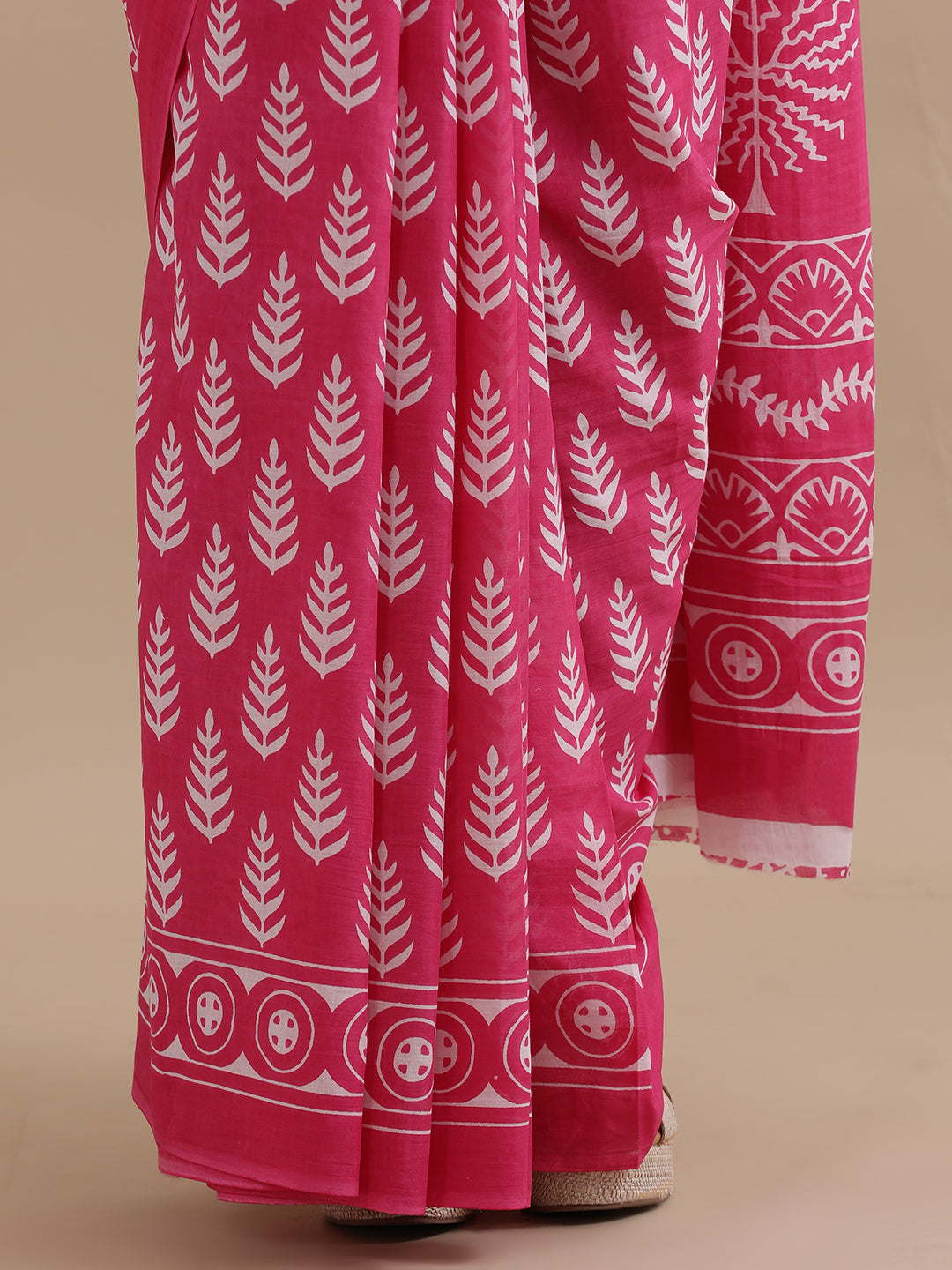 Mulmul Cotton Printed Saree