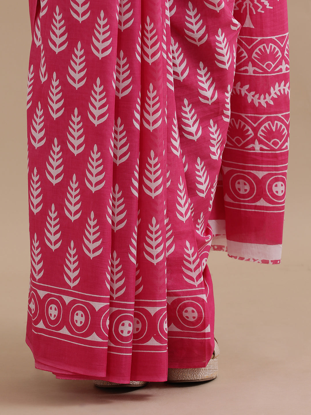 Mulmul Cotton Printed Saree