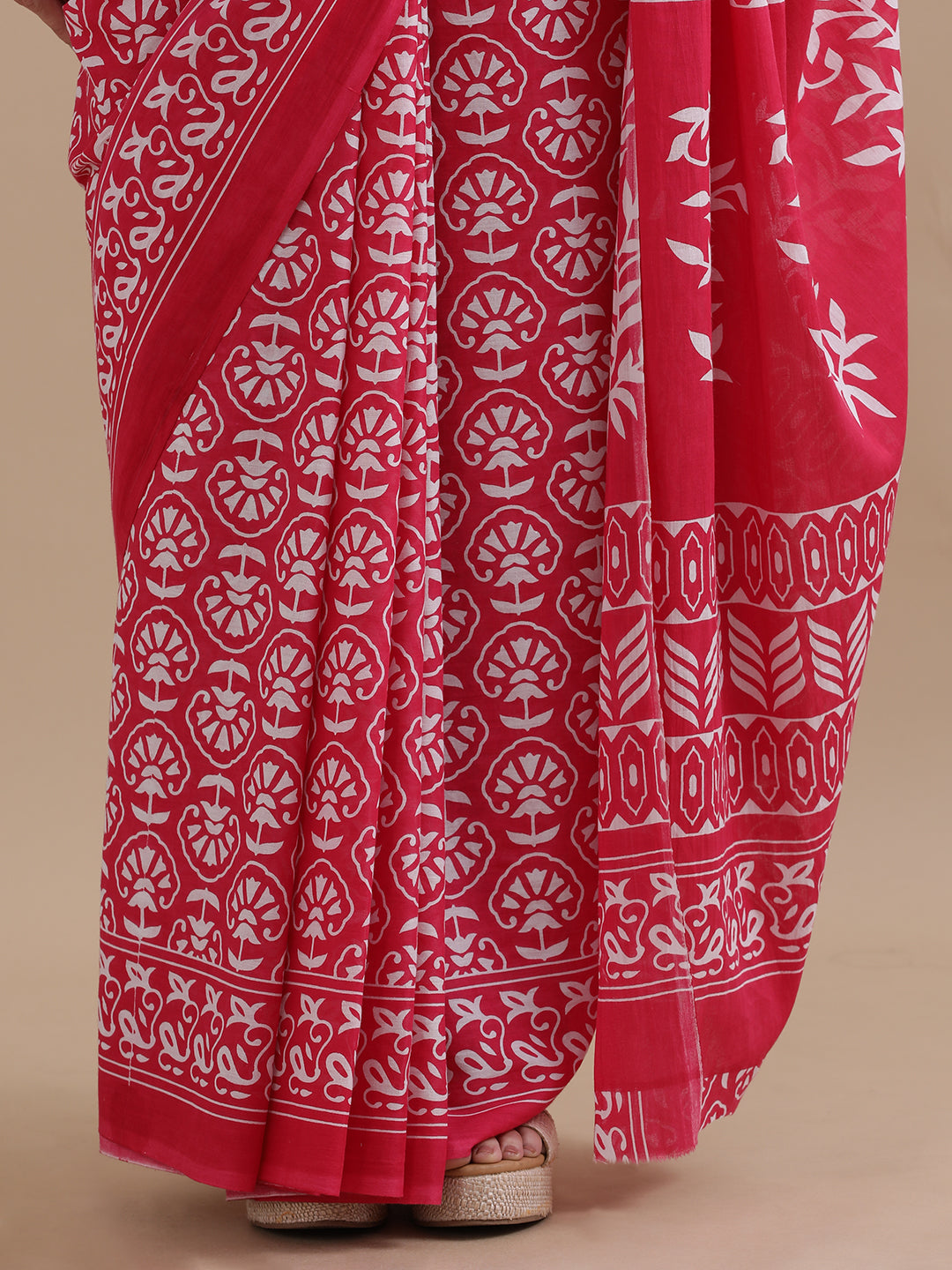 Mulmul Cotton Printed Saree