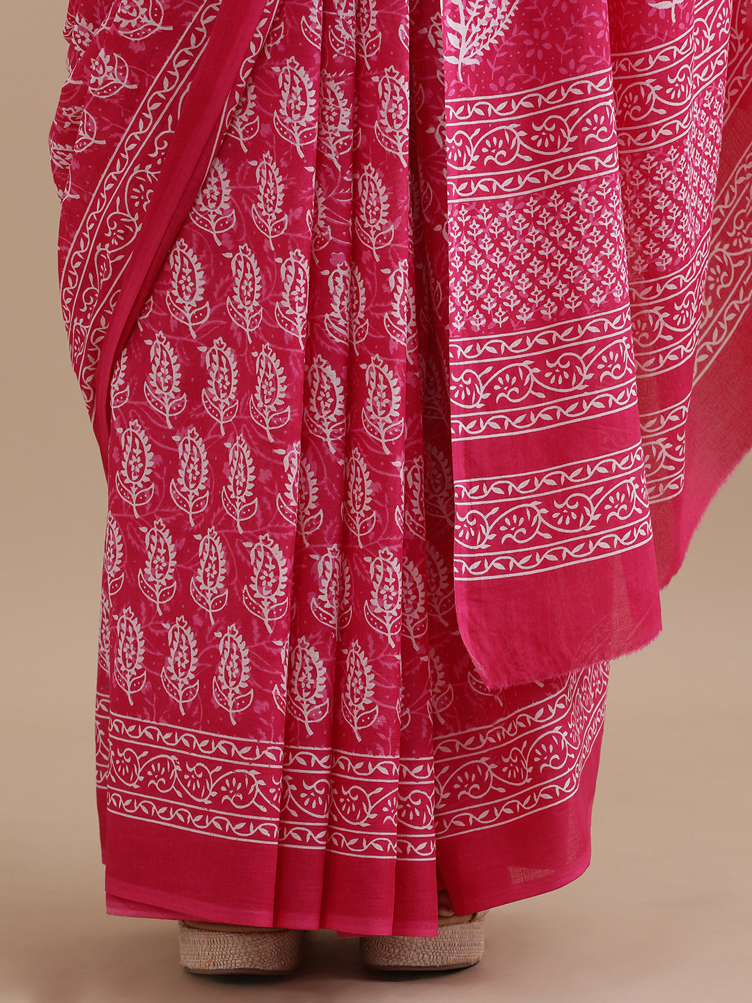 Mulmul Cotton Printed Saree