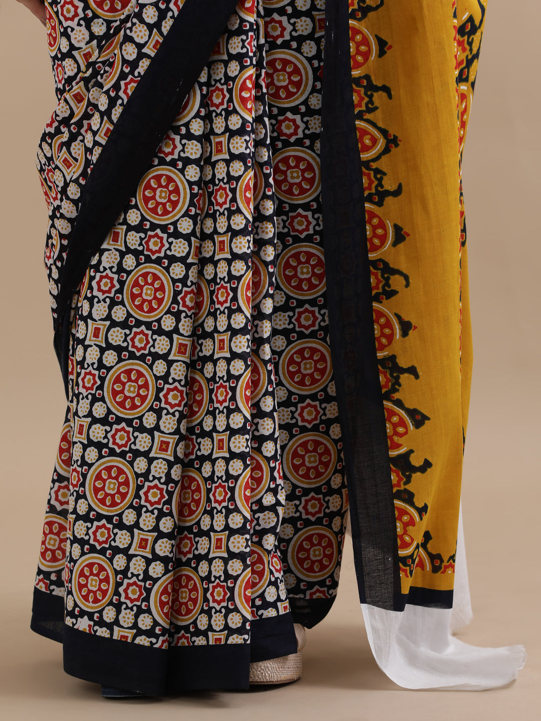 Mulmul Cotton Printed Saree