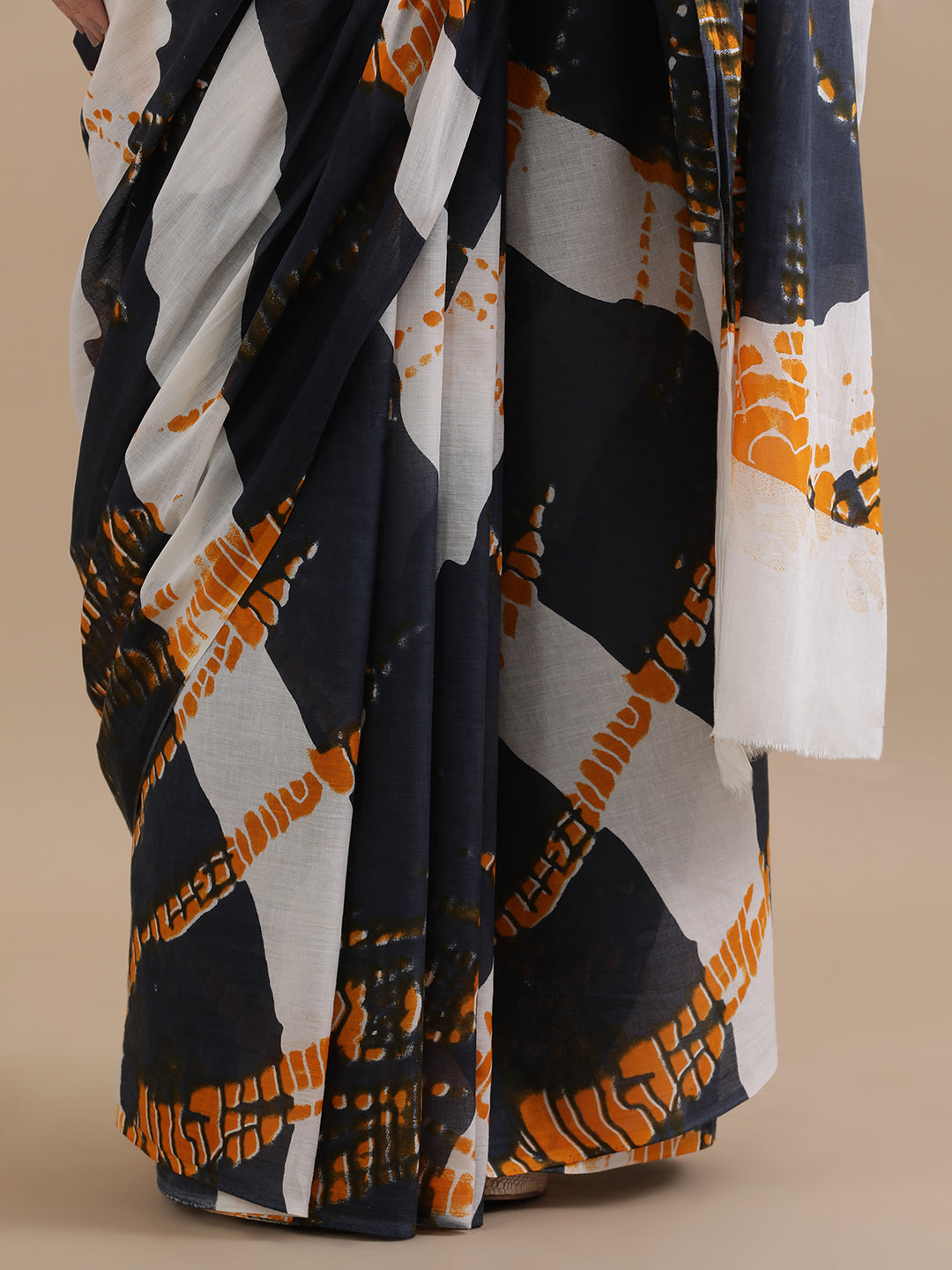 Mulmul Cotton Printed Saree