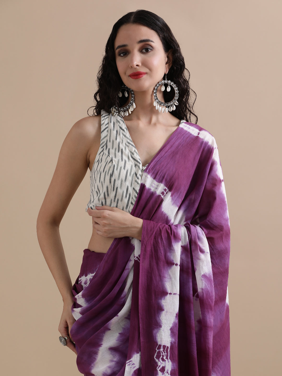 Mulmul Cotton Printed Saree