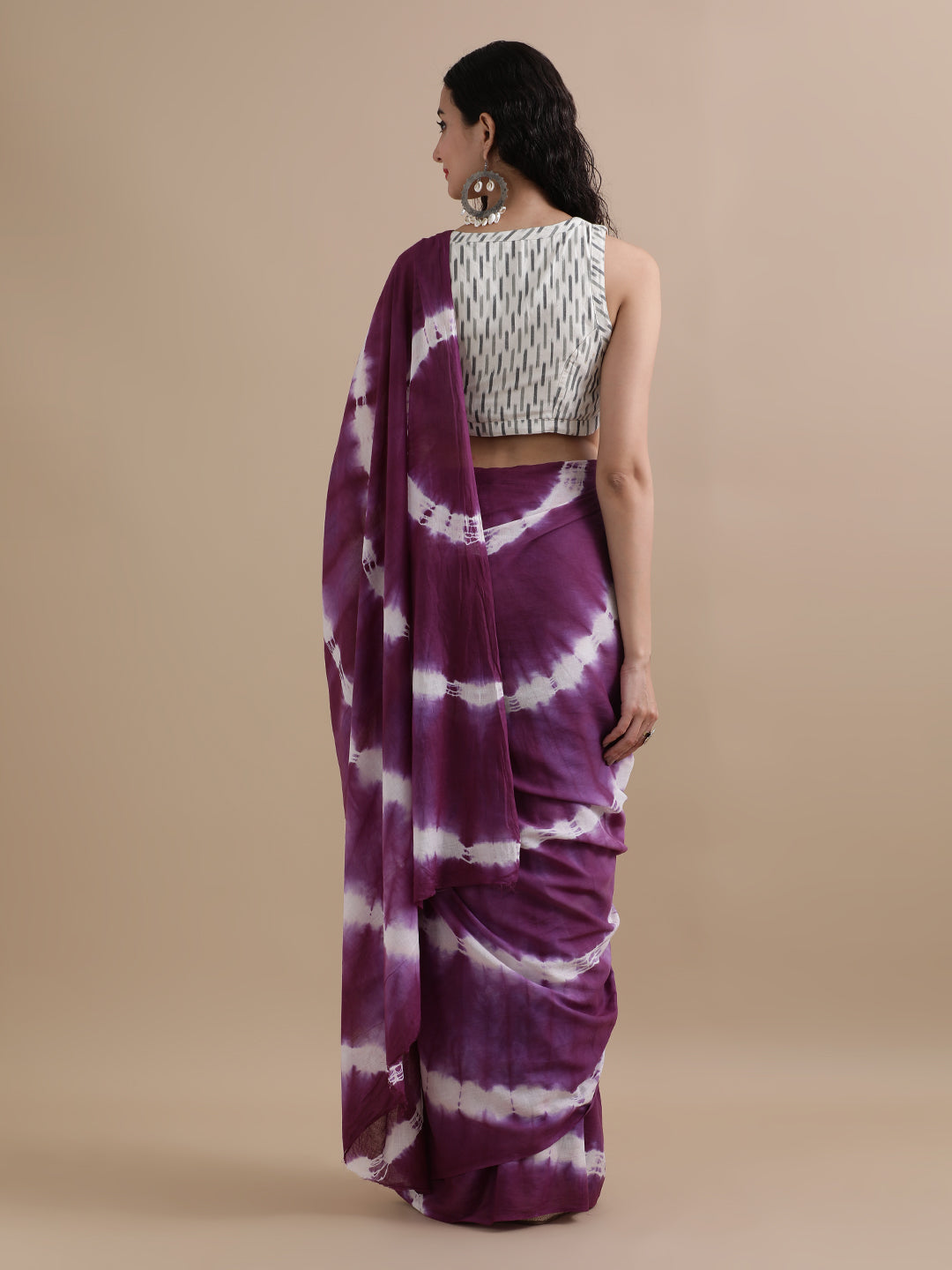 Mulmul Cotton Printed Saree