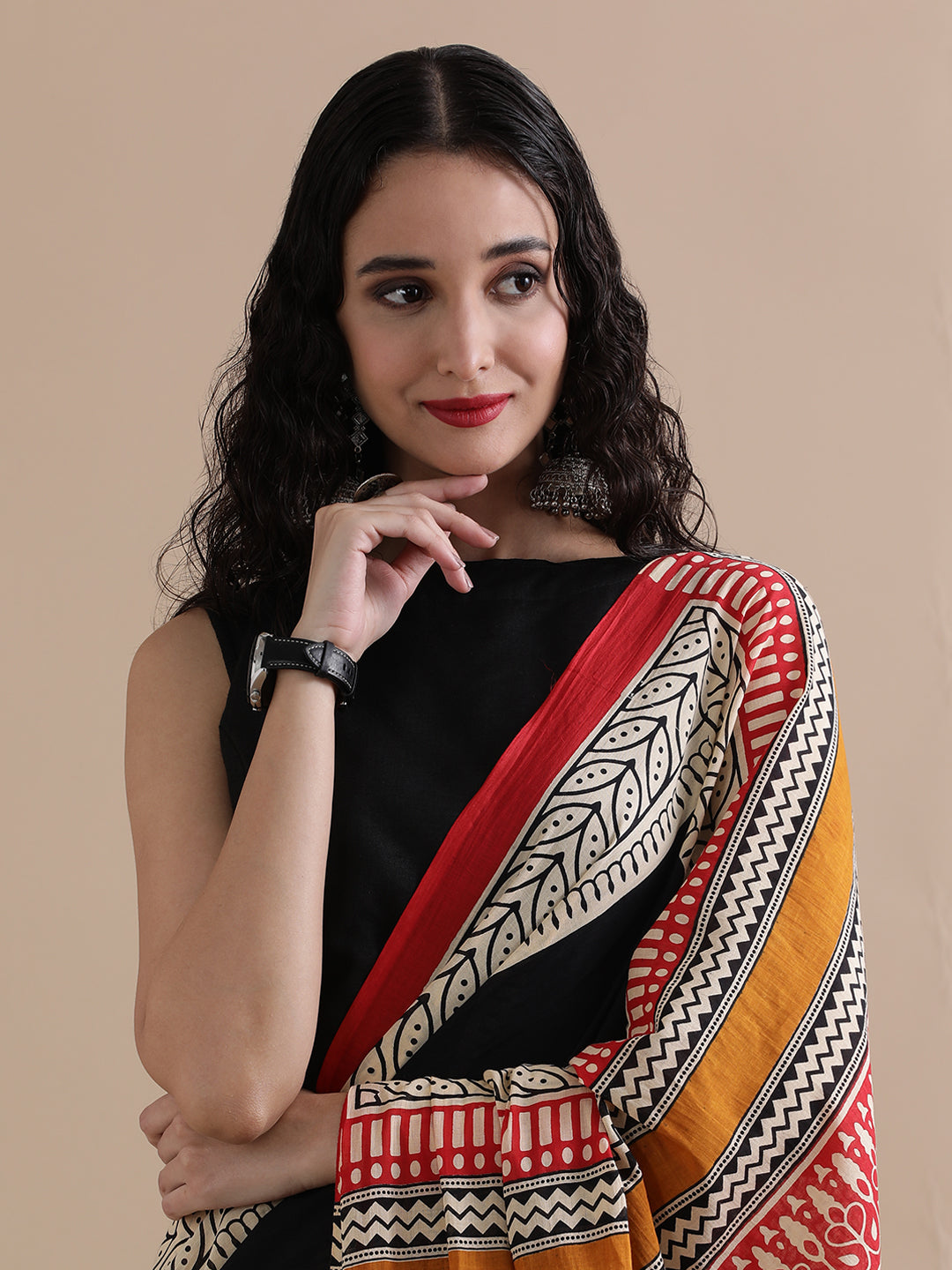 Mulmul Cotton Printed Saree