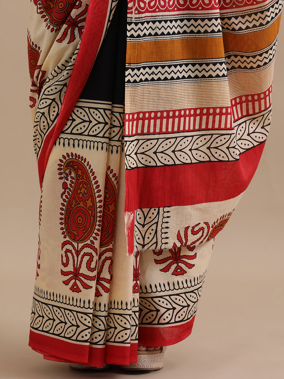 Mulmul Cotton Printed Saree