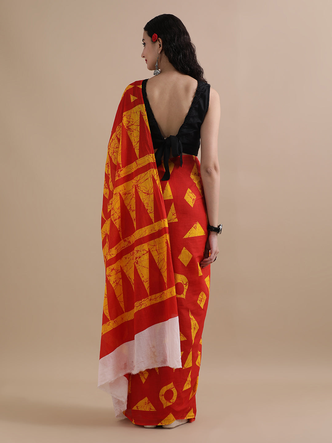 Mulmul Cotton Printed Saree