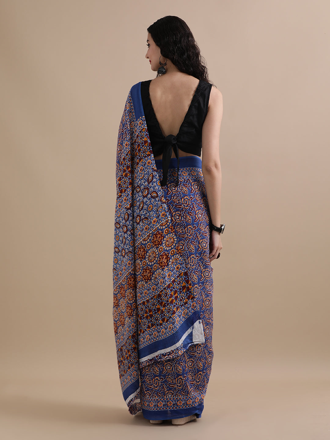 Mulmul Cotton Printed Saree