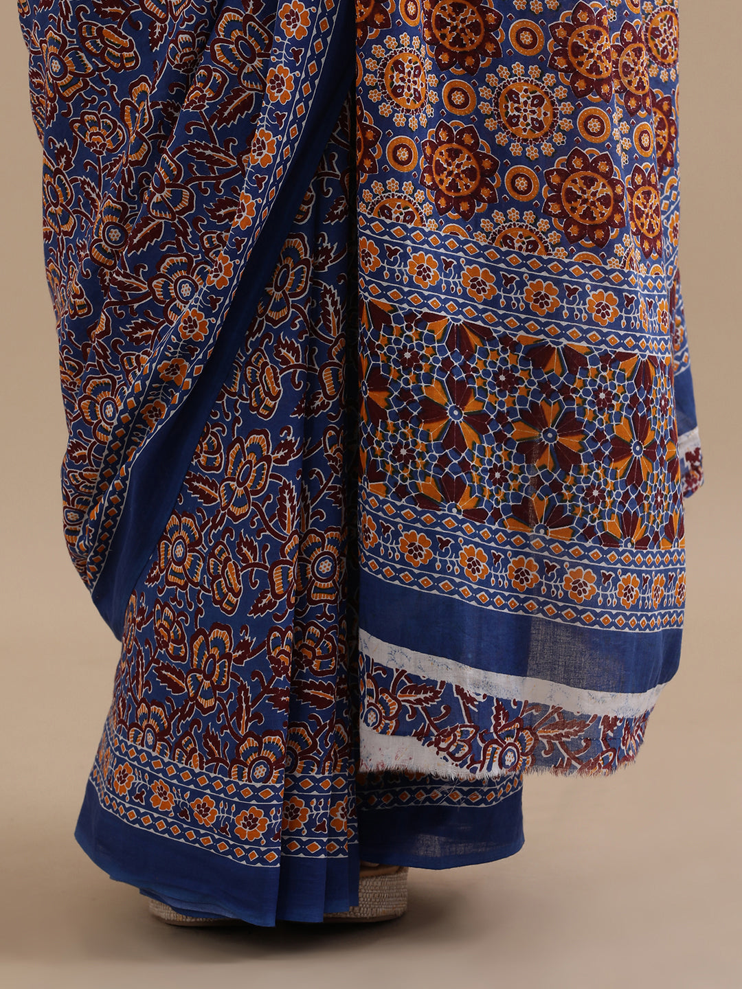 Mulmul Cotton Printed Saree