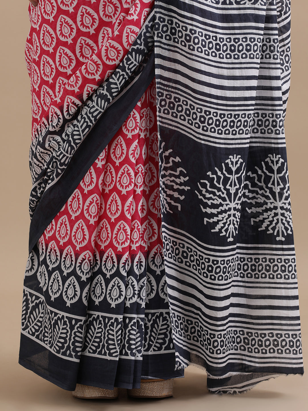 Mulmul Cotton Printed Saree