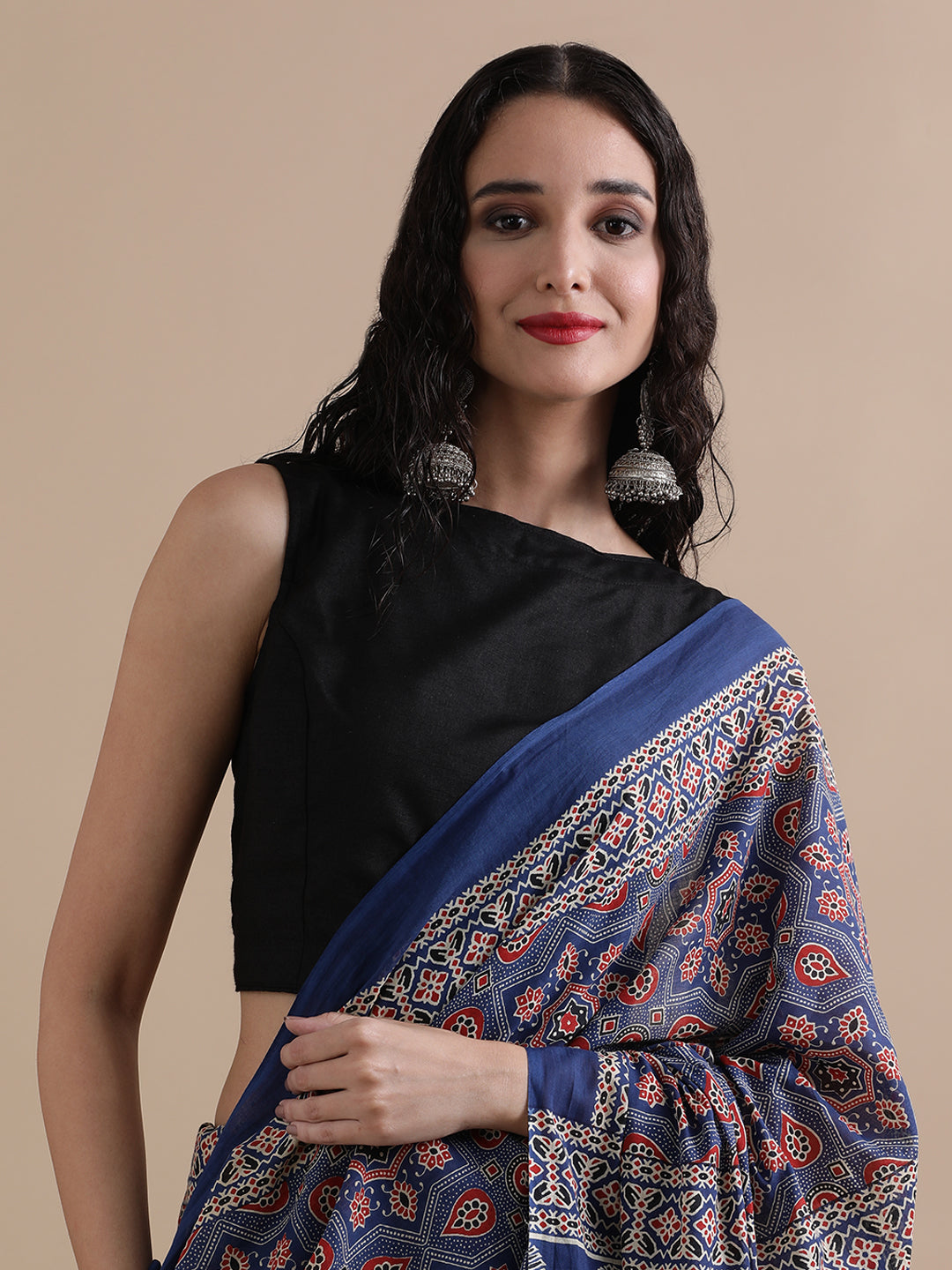 Mulmul Cotton Printed Saree