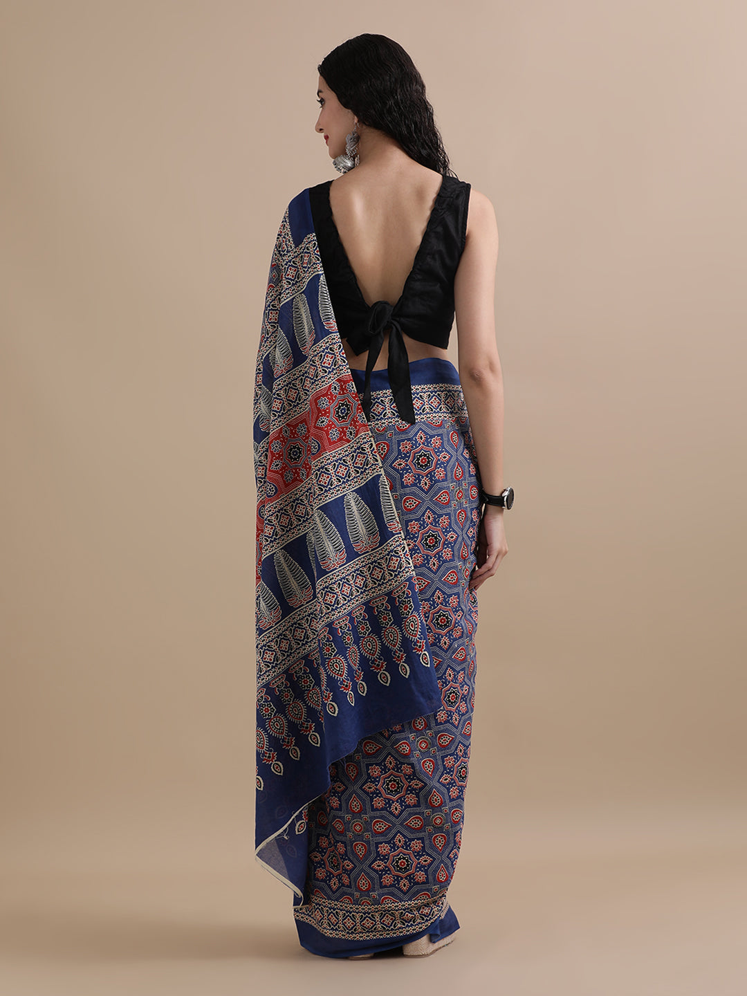 Mulmul Cotton Printed Saree