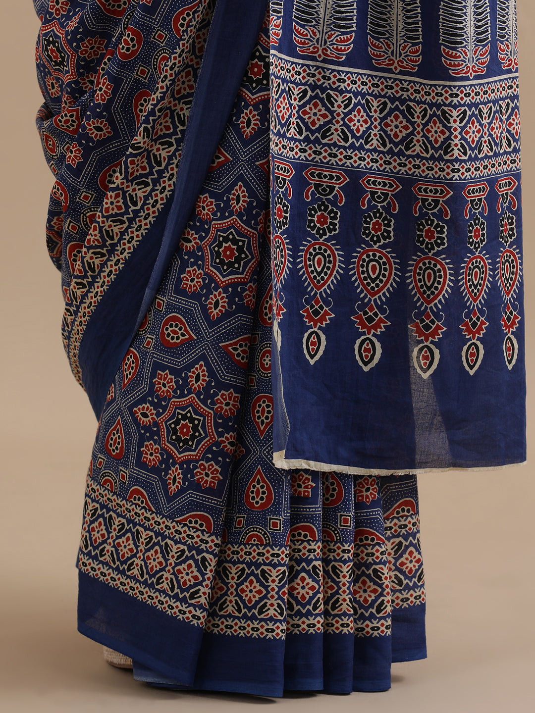 Mulmul Cotton Printed Saree