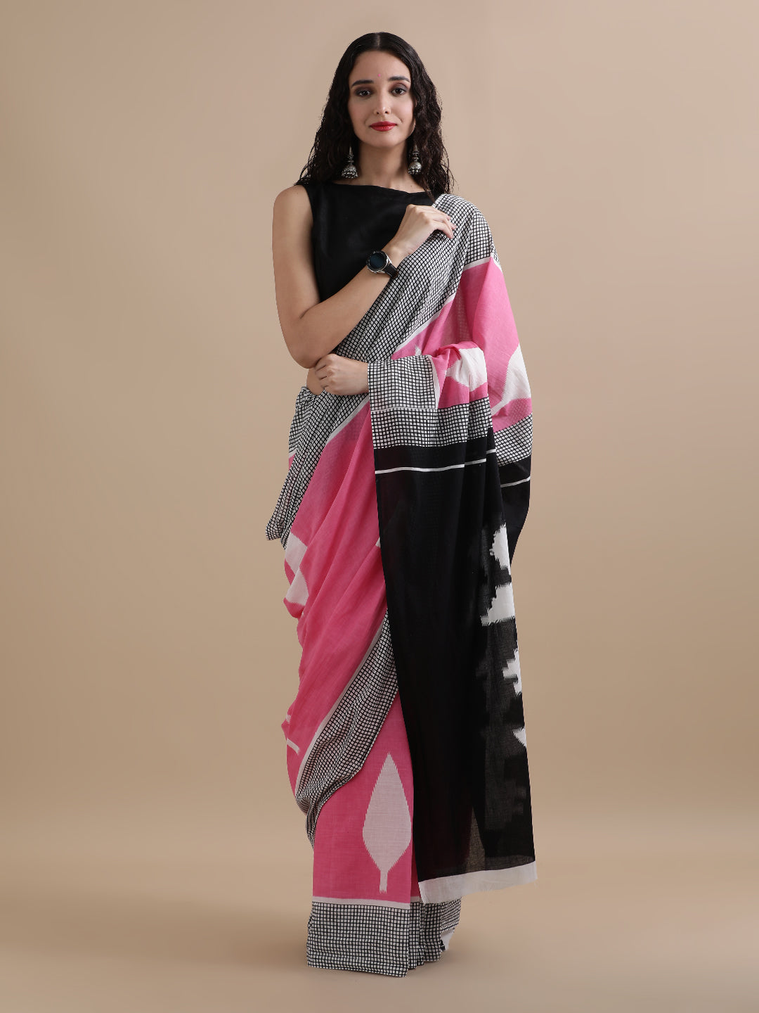 Mulmul Cotton Printed Saree